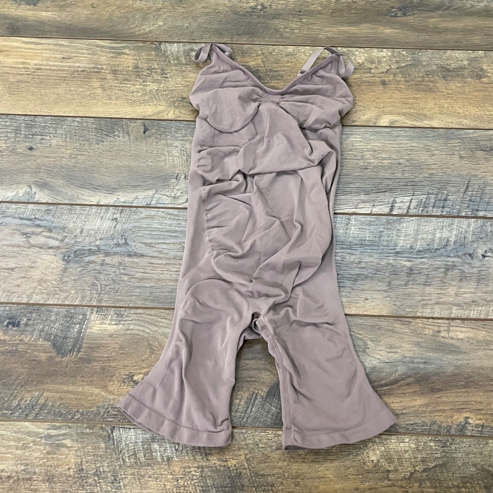 SKIMS Seamless Sculpt Mid Thigh Bodysuit Mauve Brown 2X/3X